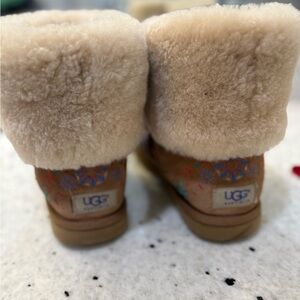 UGG Tan and Cream Boots